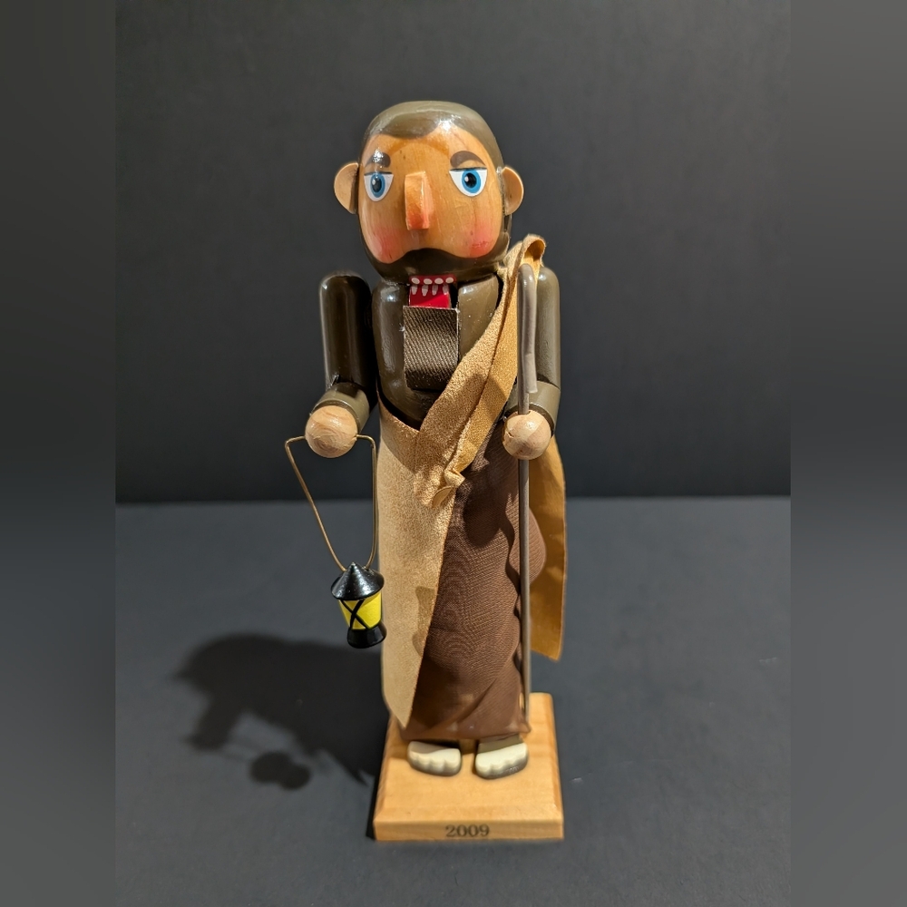 Nativity Nutcracker Joseph From Bible Wooden Figure 8" Limited Edition (176/200)